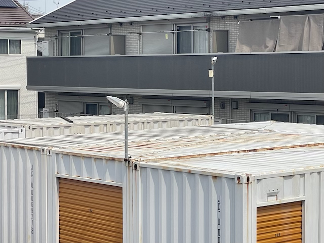 屋根面に出た錆